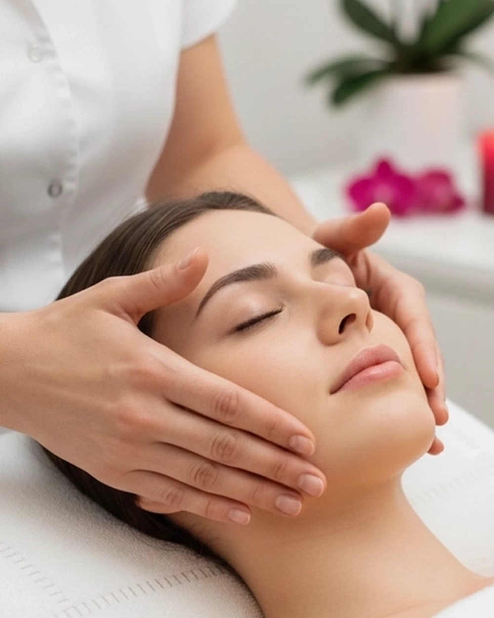 Professionelle Gesichtsbehandlung für Frauen im Kosmetikstudio St. Gallen – art of cosmetics