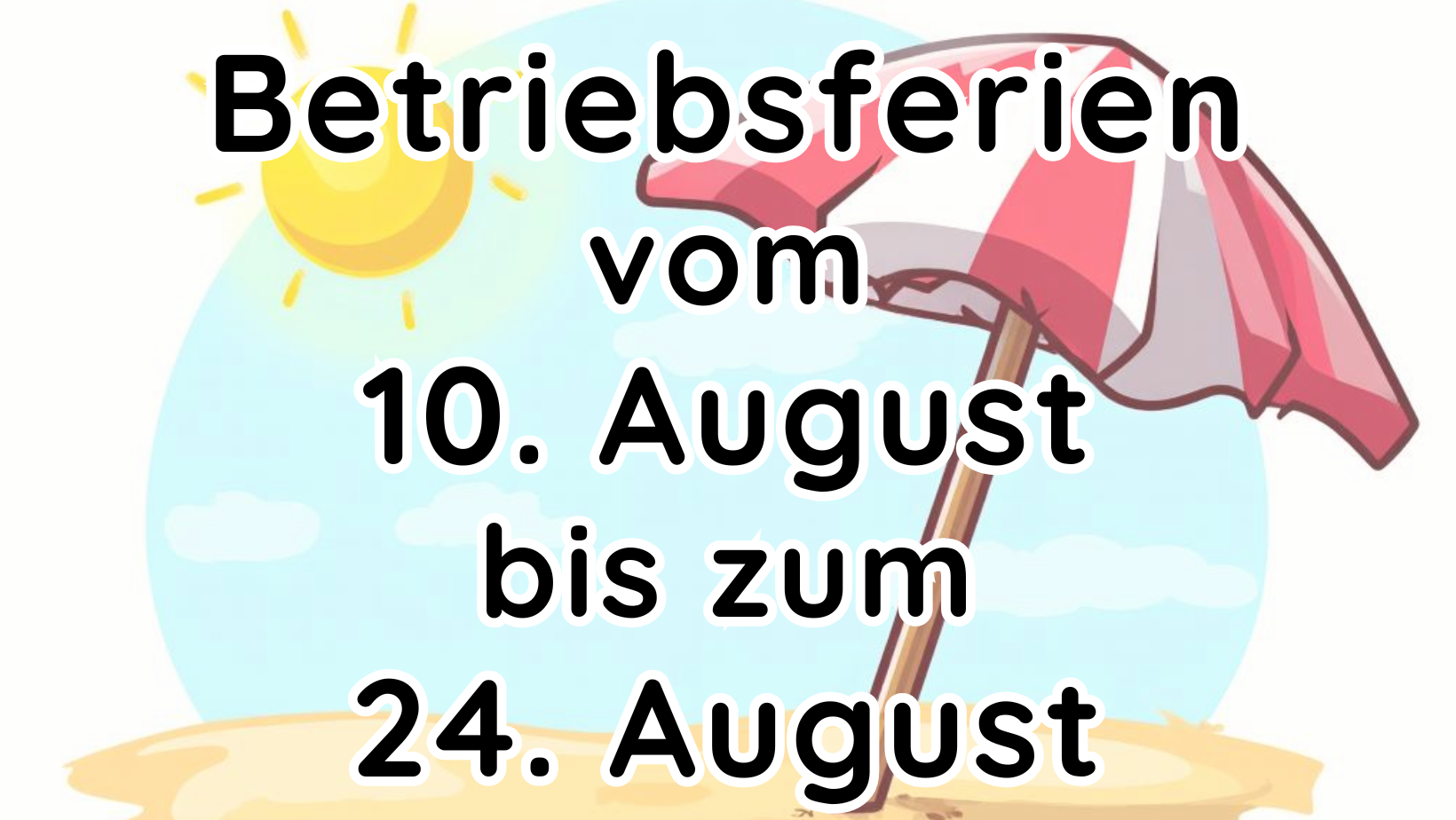 Betriebsferien 2026 - art of cosmetics